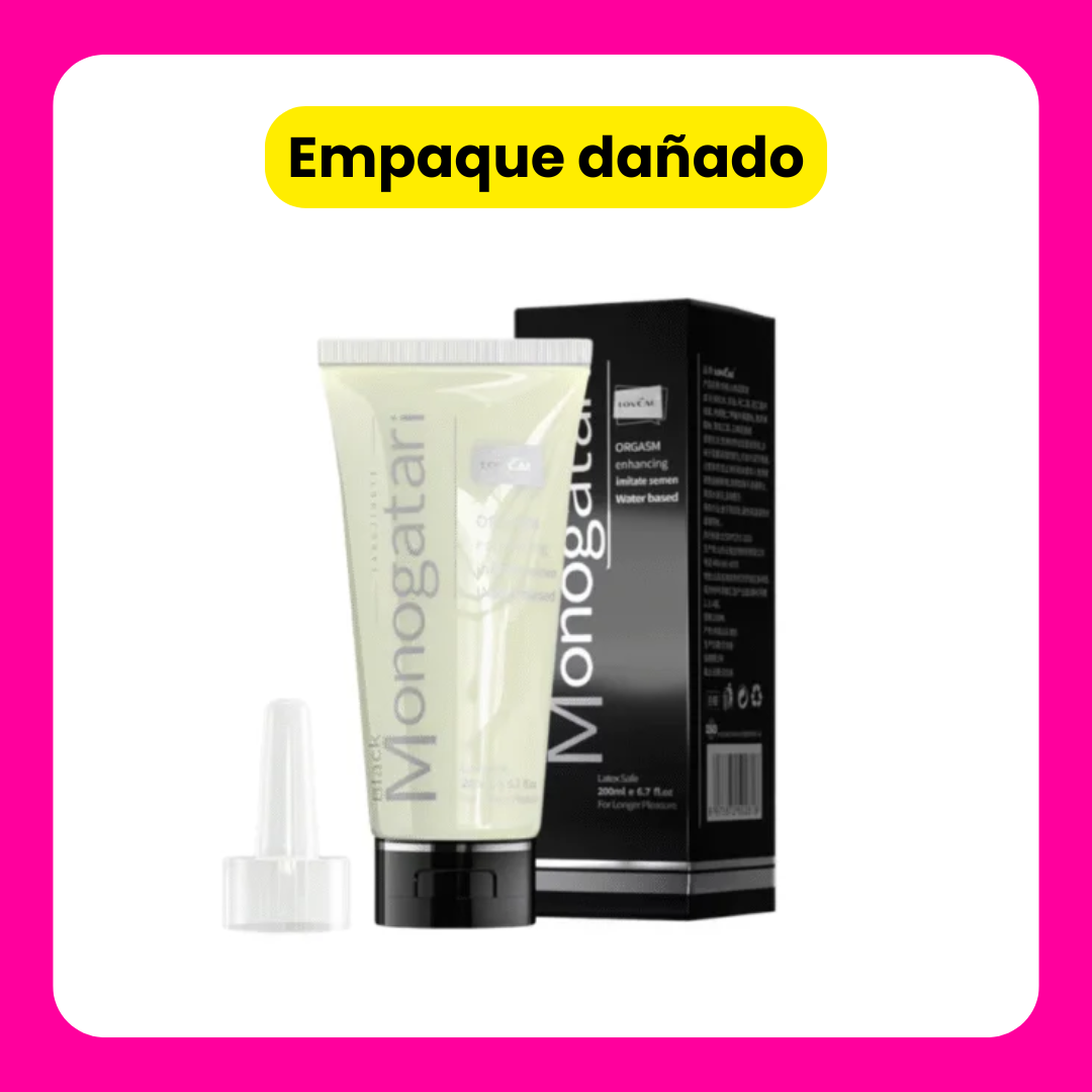 - OUTLET - Lubricante Anal Semen Monogatari 200ml
