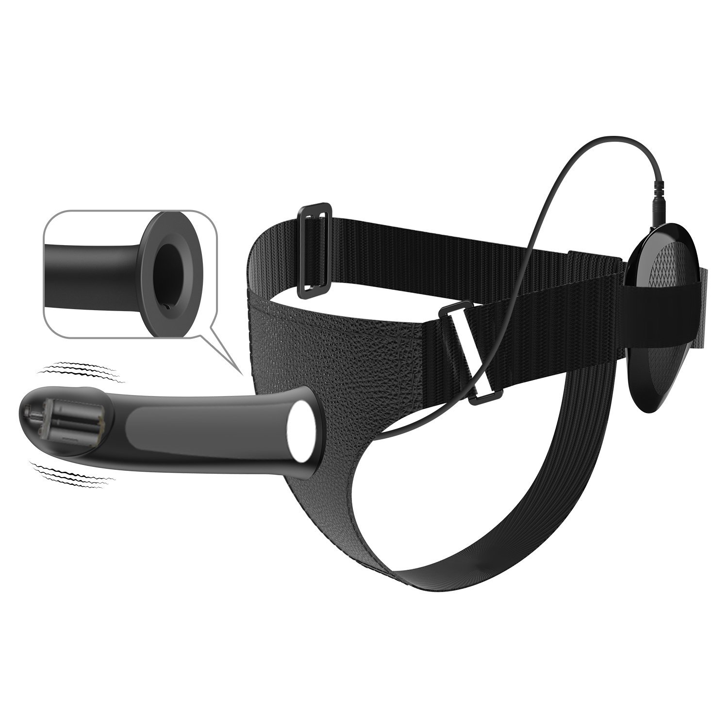 Arnés sexual con funda y vibrador BAILE BW-22055 - Imagen 5