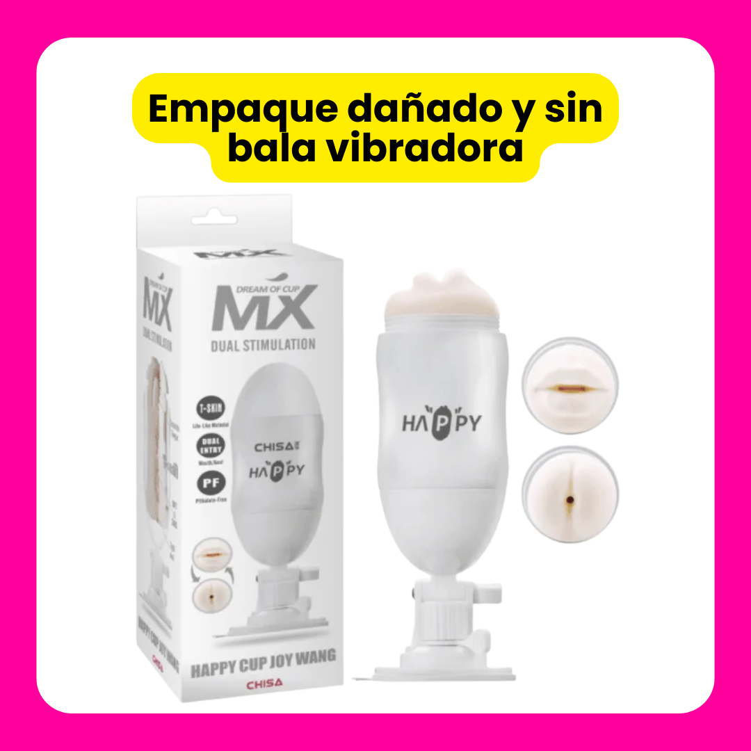 - OUTLET - Masturbador masculino HappyCup Joy