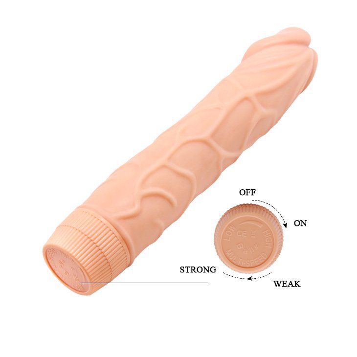 Dildo vibrador 22cm BAILE BW-001009R - Imagen 5
