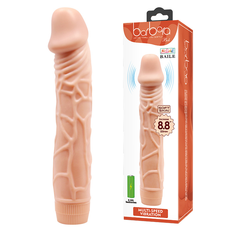 Dildo vibrador 22cm BAILE BW-001009R