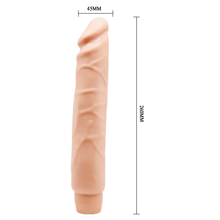 Dildo vibrador 26cm BAILE BW-1004R - Imagen 6