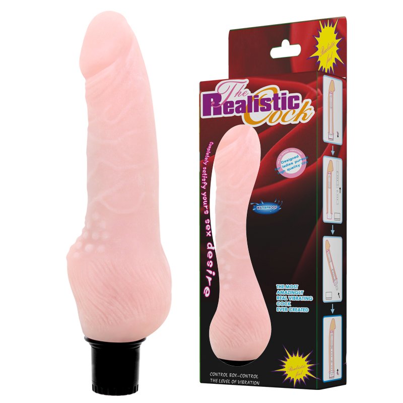 Dildo vibrador 18,5cm BAILE BW-027002 - Imagen 6