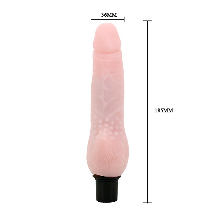 Dildo vibrador 18,5cm BAILE BW-027002 - Imagen 5
