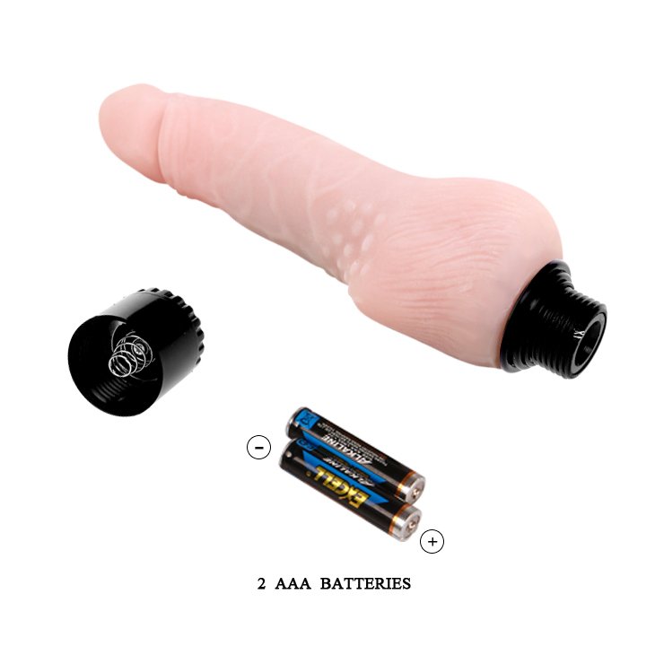 Dildo vibrador 18,5cm BAILE BW-027002 - Imagen 3