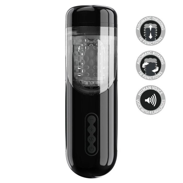 Masturbador masculino Automatico con Voz y Rotación BM-00900T57 - Imagen 2