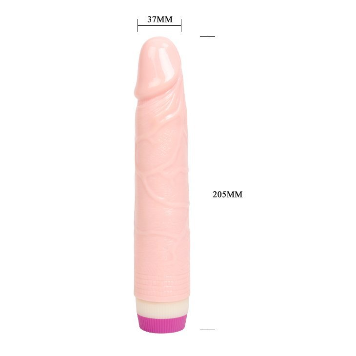 Dildo Vibrador realista 20cm BW-001061 - Imagen 7