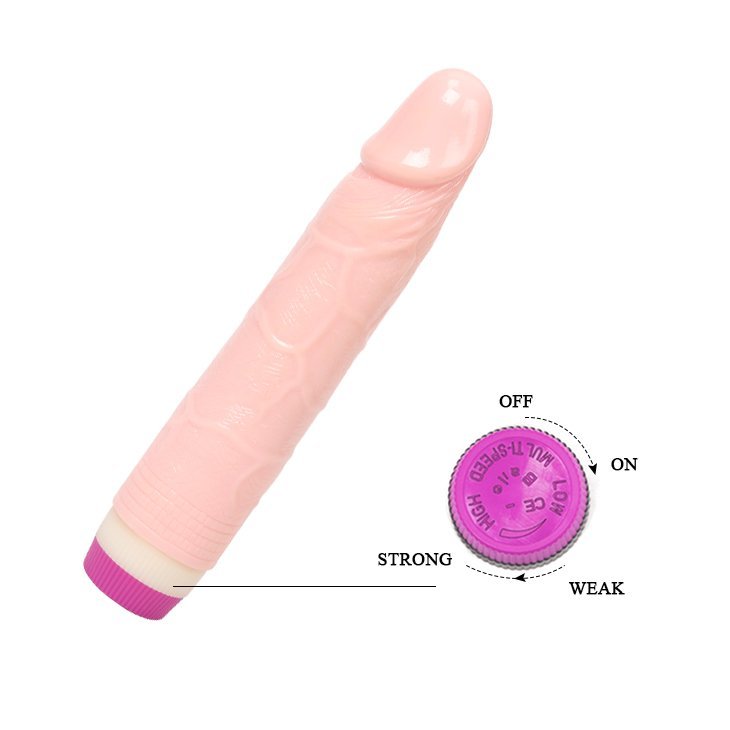 Dildo Vibrador realista 20cm BW-001061 - Imagen 6