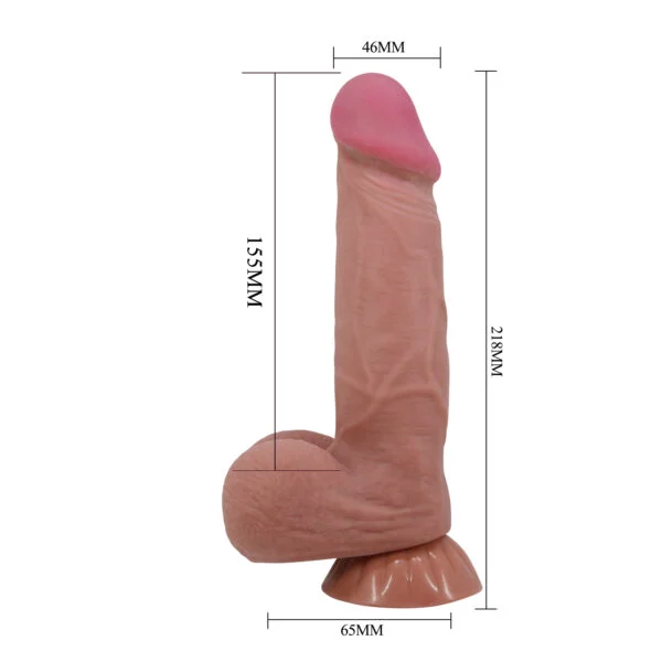 Dildo realista Masturbable PRETTYLOVE BW-008105NRG-1 - Imagen 6