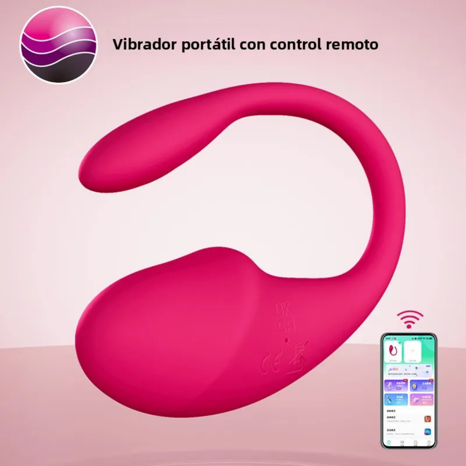 Vibrador a control APP Thalia MC38 - Imagen 3