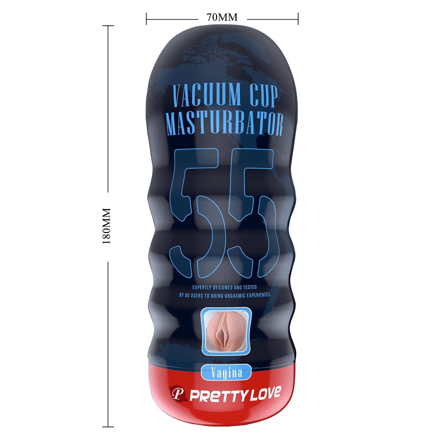 Masturbador Masculino Vagina BM-00900T58 - Imagen 3