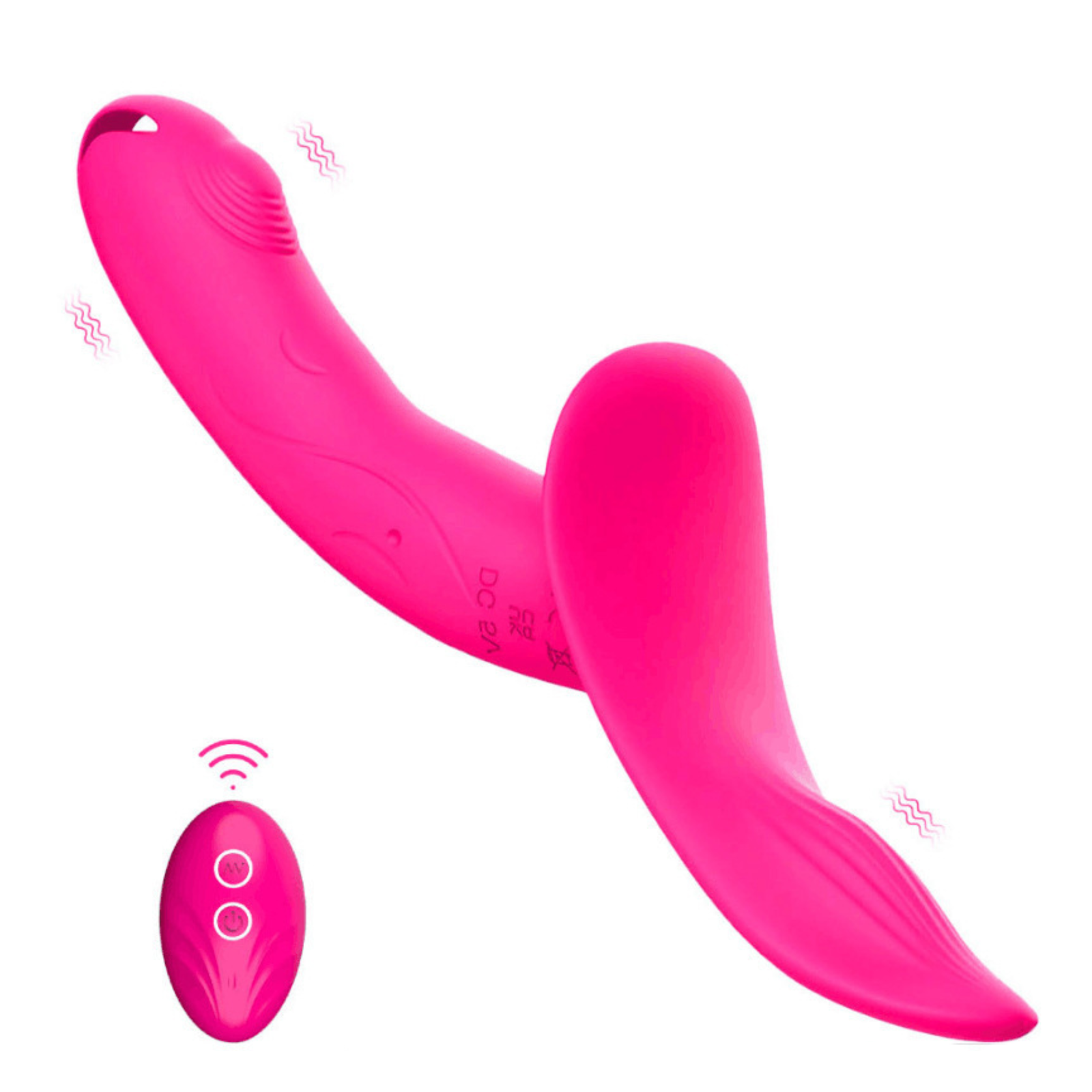Vibrador Doble con Arnés Gina MY-1202